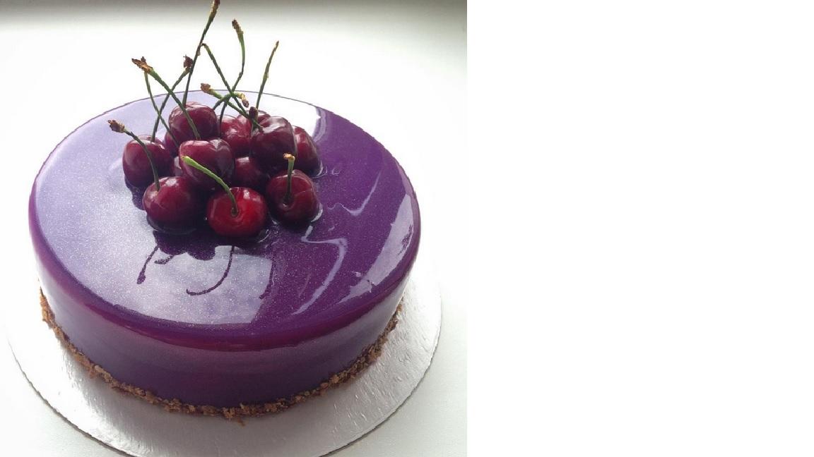 Glänzende tortenglasur: hochglanz gel verwandelt kuchen und torten ... Küche schwarz glänzend