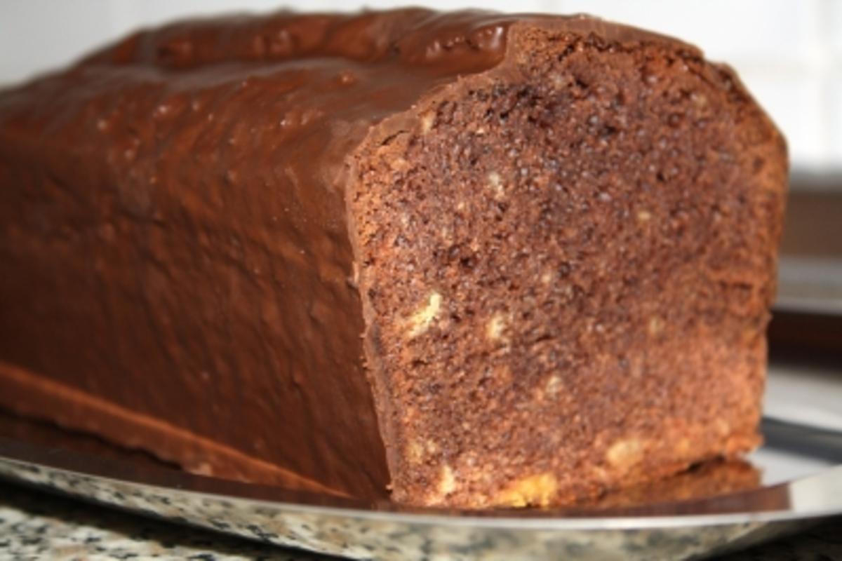 Schokoladen Marzipan Kuchen