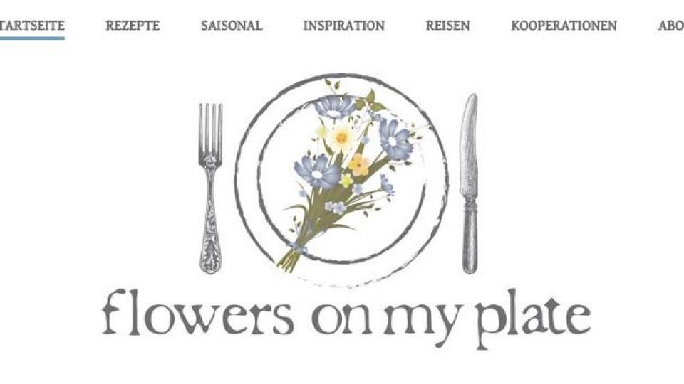 Kochblog der Woche: "flowers on my plate" Kochblog der Woche: "flowers on my plate"