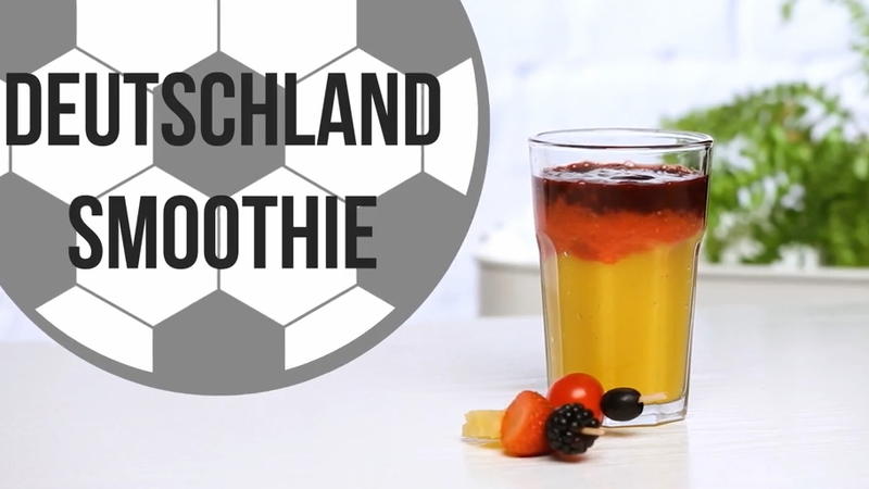 So bleiben Sie auch in der Verlängerung fit! Deutschland-Smoothie für die WM-Party
