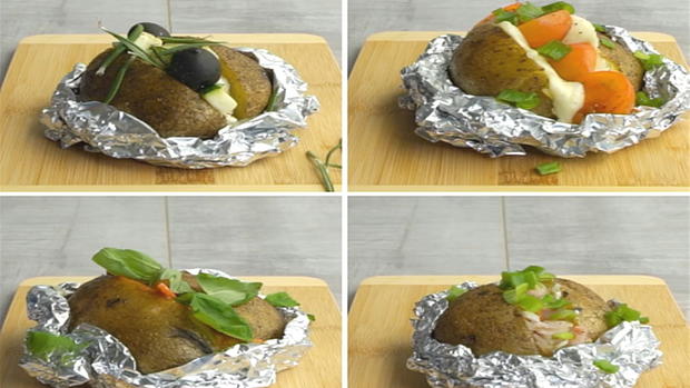 Vier Ideen für Ofenkartoffeln