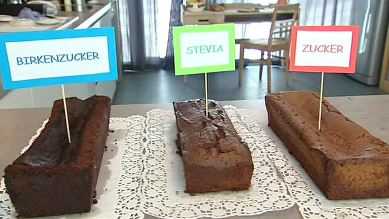 Schokokuchen mit Stevia und Birkenzucker Backen ohne Zucker - geht das?