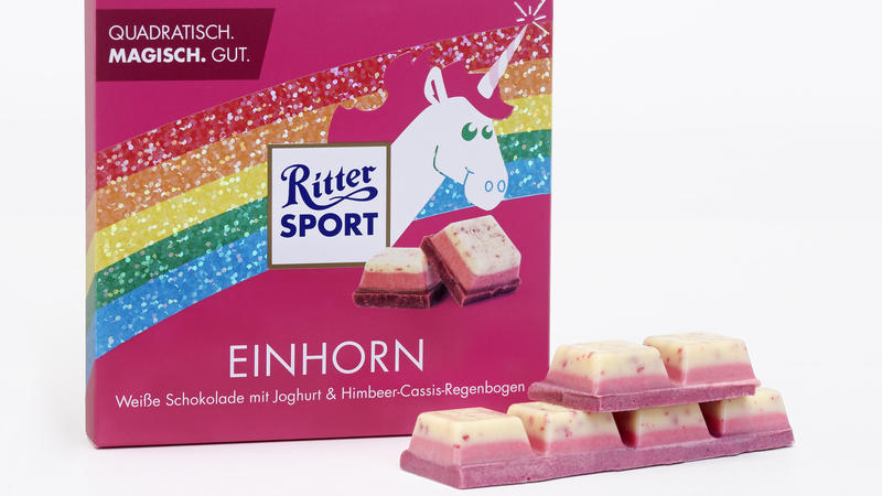 Darum sind wir verrückt danach Alle wollen diese Einhorn-Schokolade