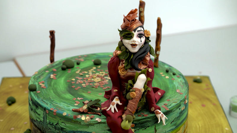 Süße Hingucker auf der Tortenmesse 3-D-Torten und selbstgemachte Fondant-Figuren