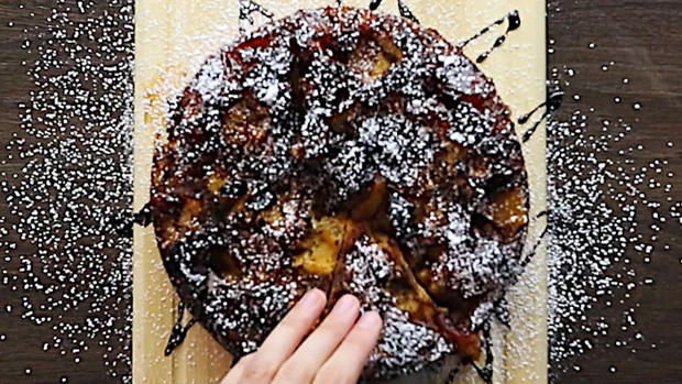 Schnell, einfach, wunderbar Apfelkuchen aus dem Topf