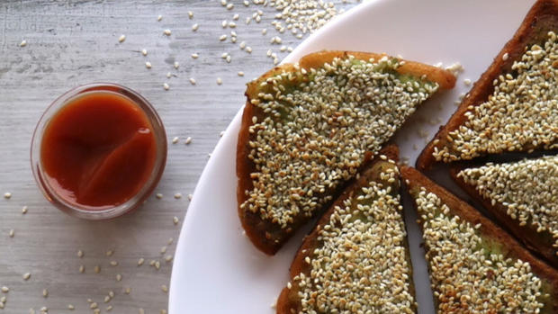 Sesam Shrimp Toast