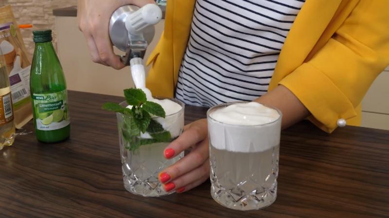 Moscow Mule mit Schaum