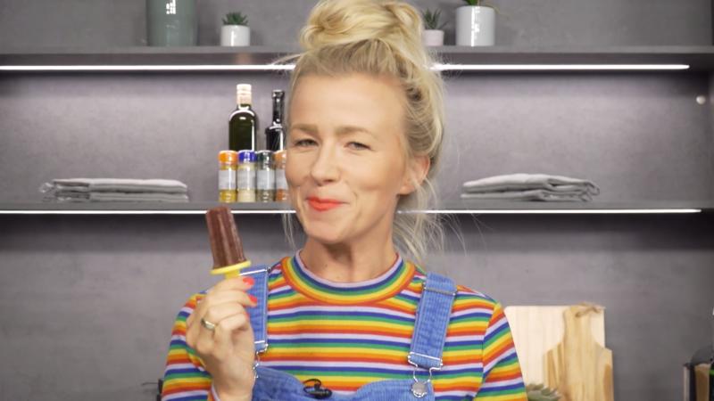 Fruchtig-lecker Erfrischendes Smoothie-Eis ohne Zucker