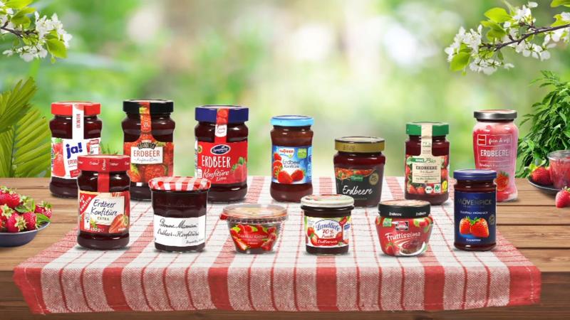 Profi-Jury probiert 13 Produkte Testsieger: Das ist die beste Erdbeermarmelade!
