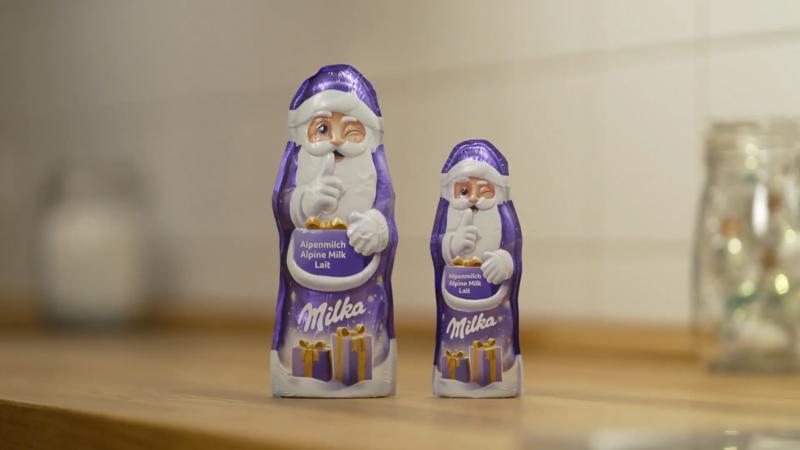 Worauf Sie beim Kauf achten sollten Milka-Weihnachtsmänner haben abgespeckt
