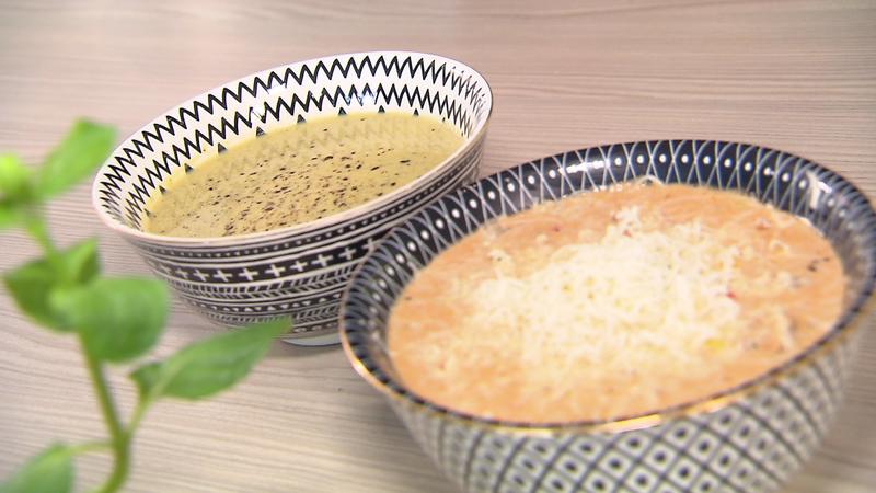 Blitzgericht: Zwei schnelle Winter-Suppen Brokkoli-Kokossuppe und cremige Hacksuppe nachkochen