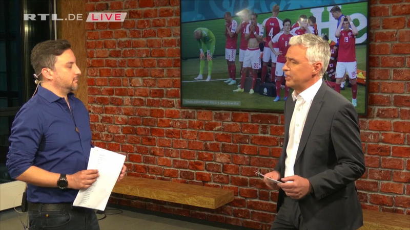 Der gesamte Stream im Re-Live Drama bei der EM: Christian Eriksen wiederbelebt