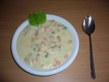 Kartoffelsuppe Villa Kunterbunt (blitzschnell) - Rezept