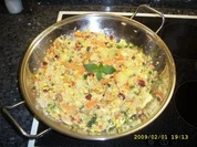 Couscous mit Cashewnüssen und Cranberries - Rezept