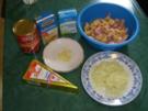 Spagetti mit Tomaten-Schinken-Sahnesoße - Rezept