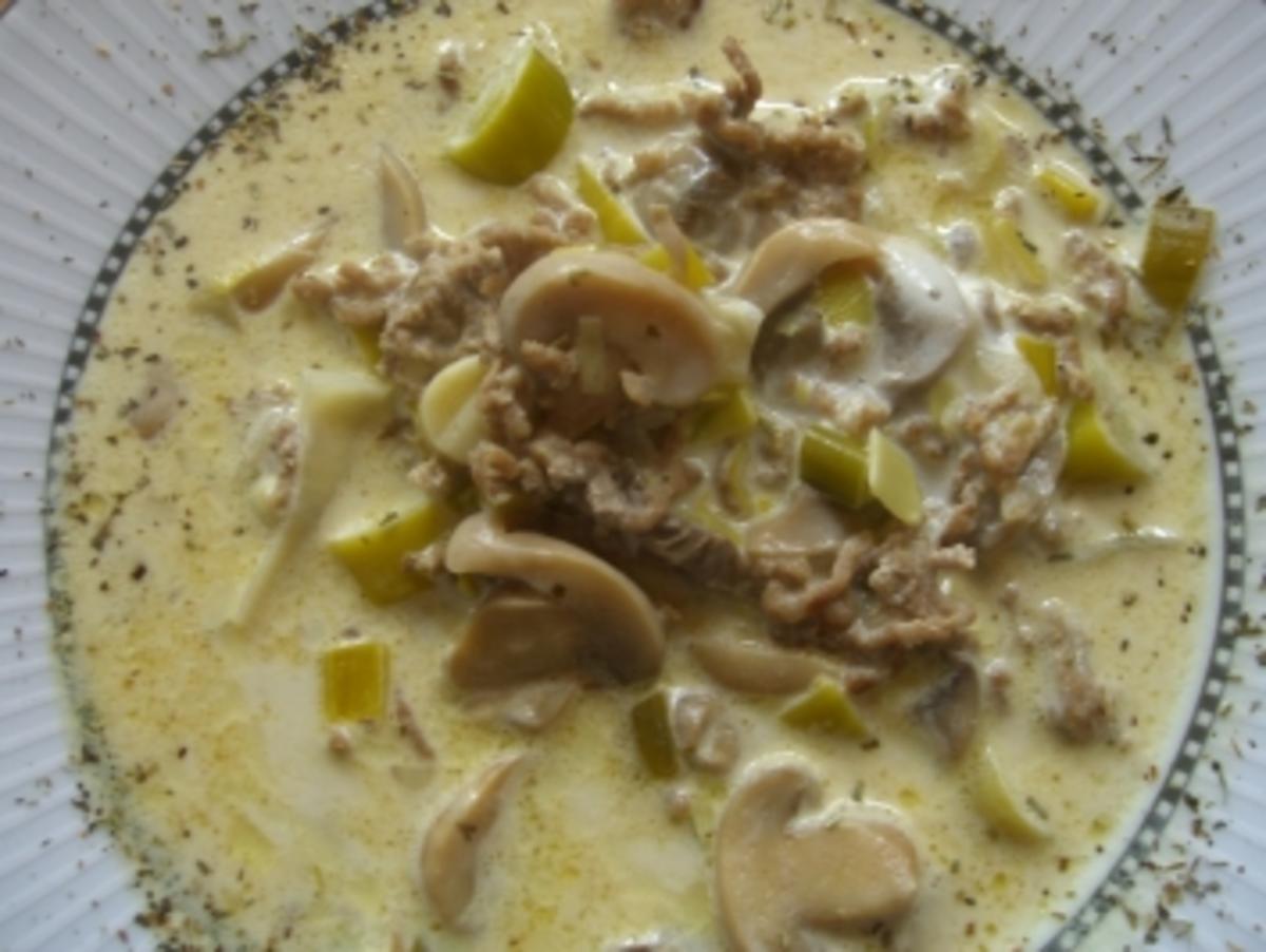 Käsesuppe - Rezept