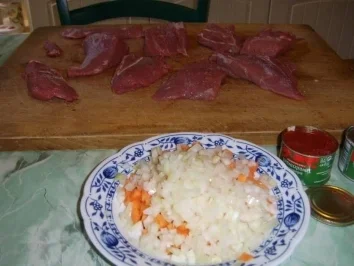 Rindfleisch in süßsaurer Soße mit Gemüse - Rezept - Bild Nr. 3