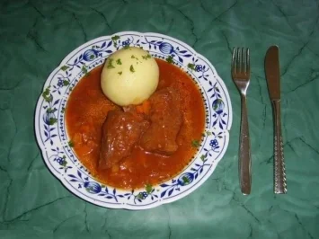 Rindfleisch in süßsaurer Soße mit Gemüse - Rezept