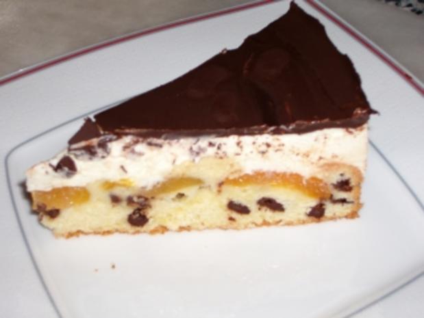 Schoko-Aprikosen-Torte - Rezept mit Bild - kochbar.de