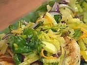 Hühnersalat mit Staudensellerie - Rezept