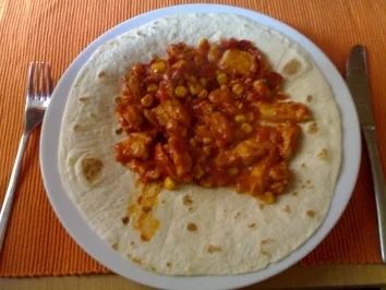 Tex Mex Chicken Chili Tortillas - Rezept - Bild Nr. 4