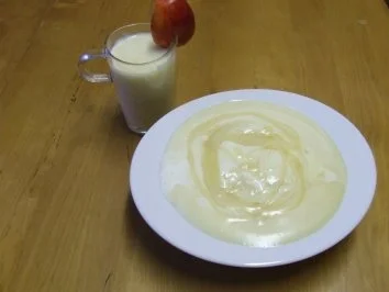 Apfelsaftpudding - Rezept