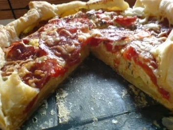 Rezept: Tomatentorte Bild Nr. 2 Tomatentorte - Rezept - Bild Nr. 2