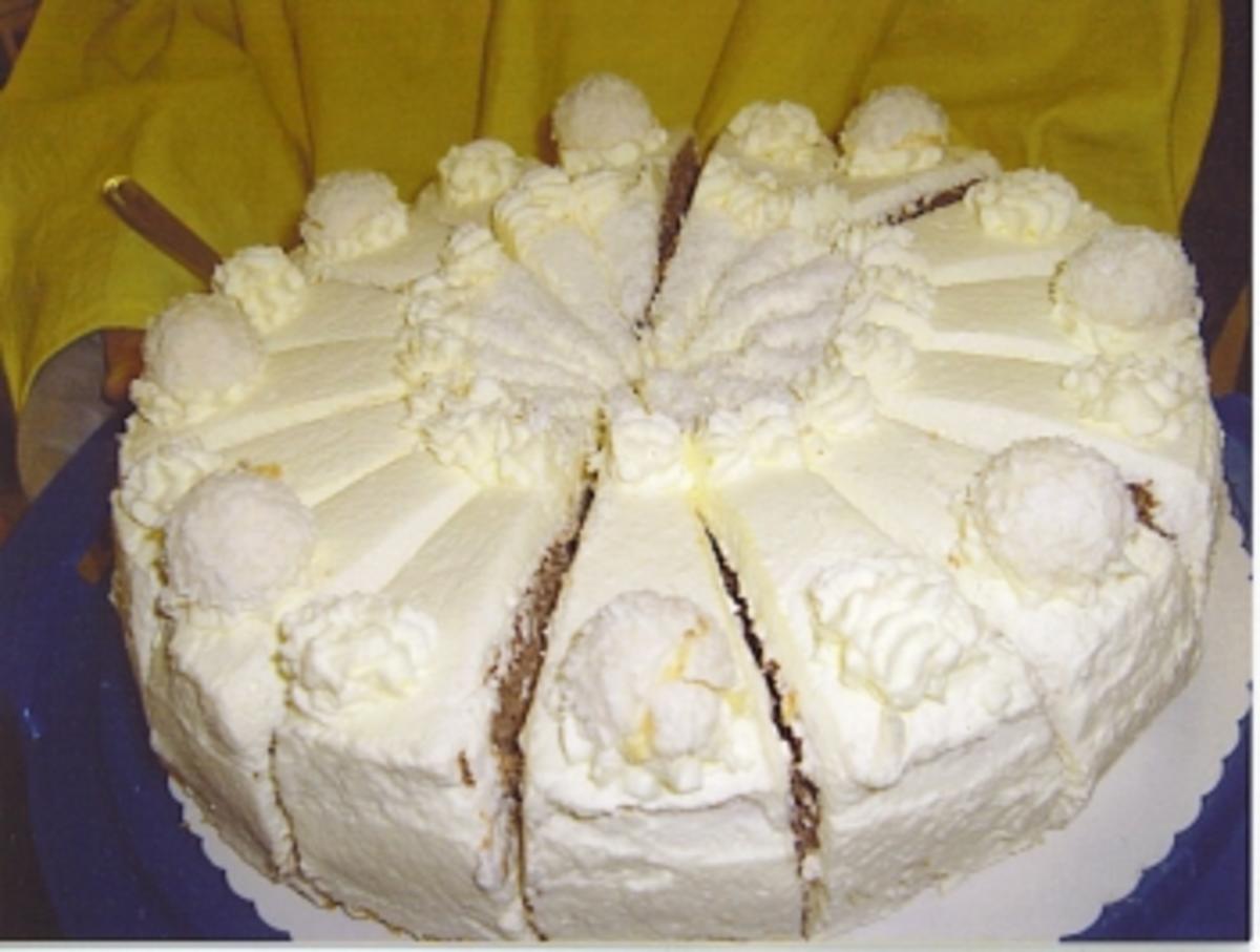 Torten: Raffaello-Torte - Rezept mit Bild - kochbar.de