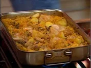 Kaninchenkeulen in Linsensud geschmort - Rezept