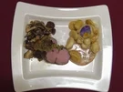 Gekräutertes Kalbsfilet auf Waldpilzragout mit getrüffelten Gnocchi - Rezept