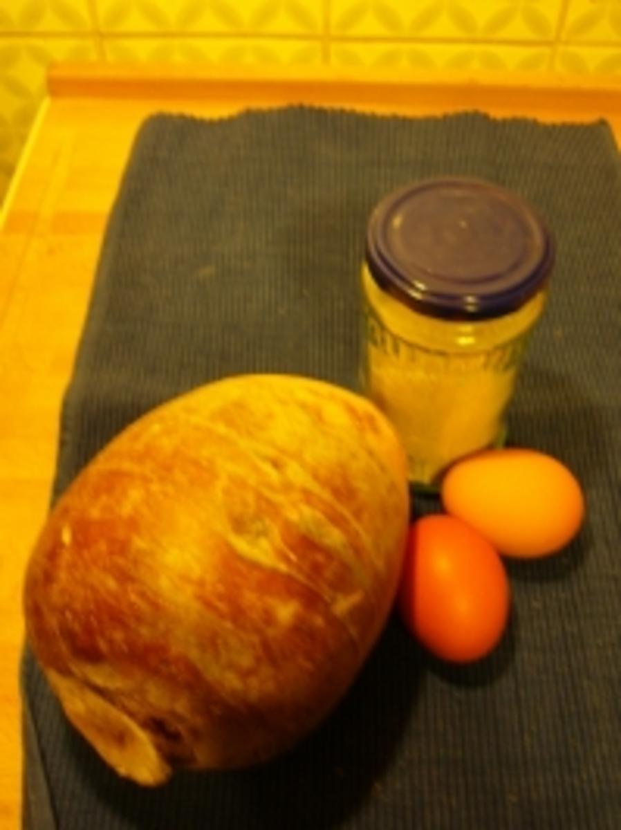 Stechrübenschnitzel an warmem Senfkartoffelsalat mit geschmorten Kirschtomaten - Rezept