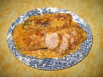 Schweinefilet in Joghurtsauce - Rezept