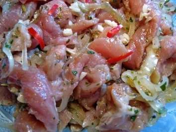 Rezept: Gyros - selbstgemacht Gyros - selbstgemacht - Rezept