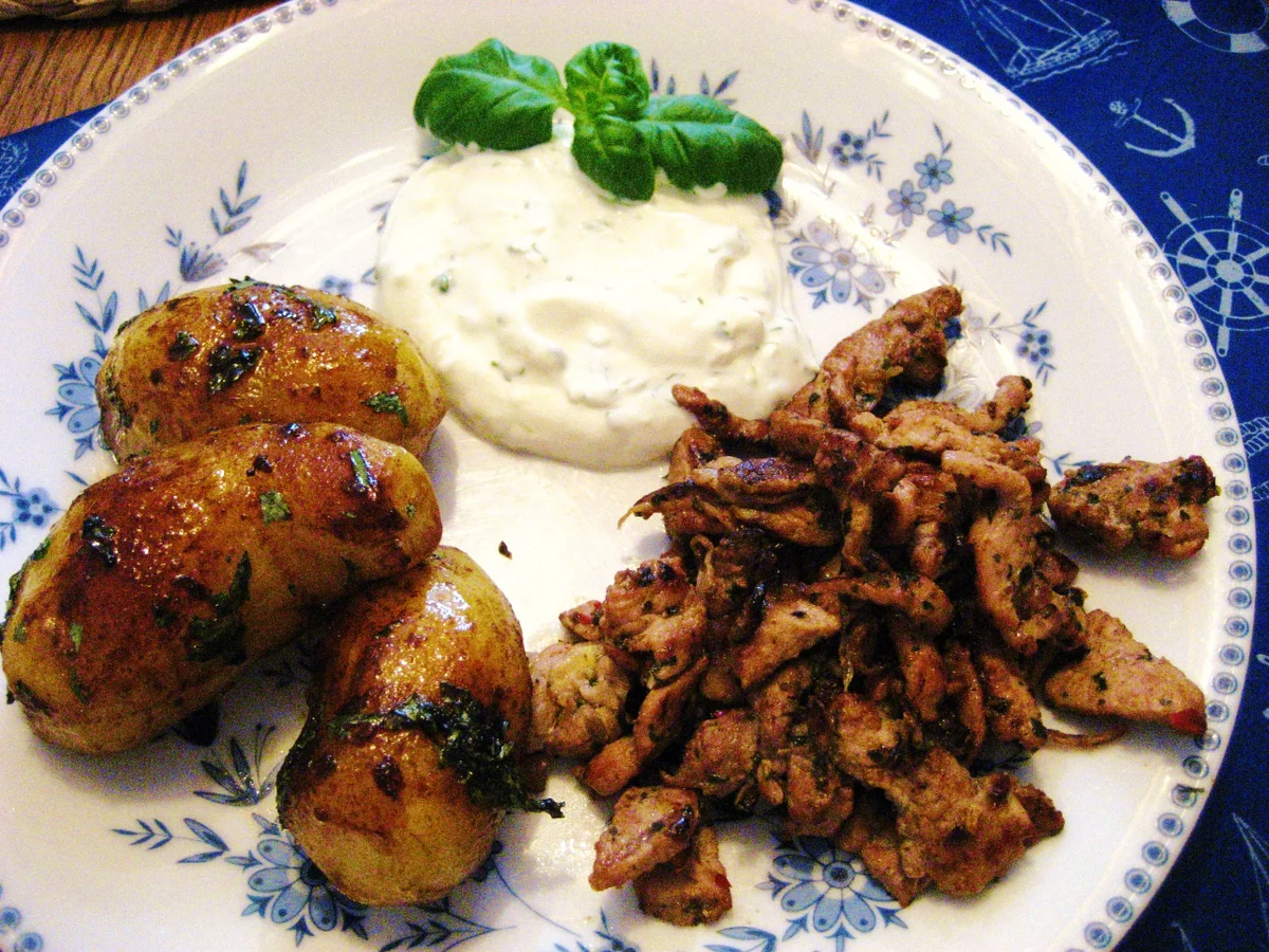 Rezept: Gyros - selbstgemacht Bild Nr. 4 Gyros - selbstgemacht - Rezept - Bild Nr. 4