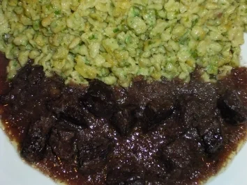 Petersilien Spätzle - Rezept