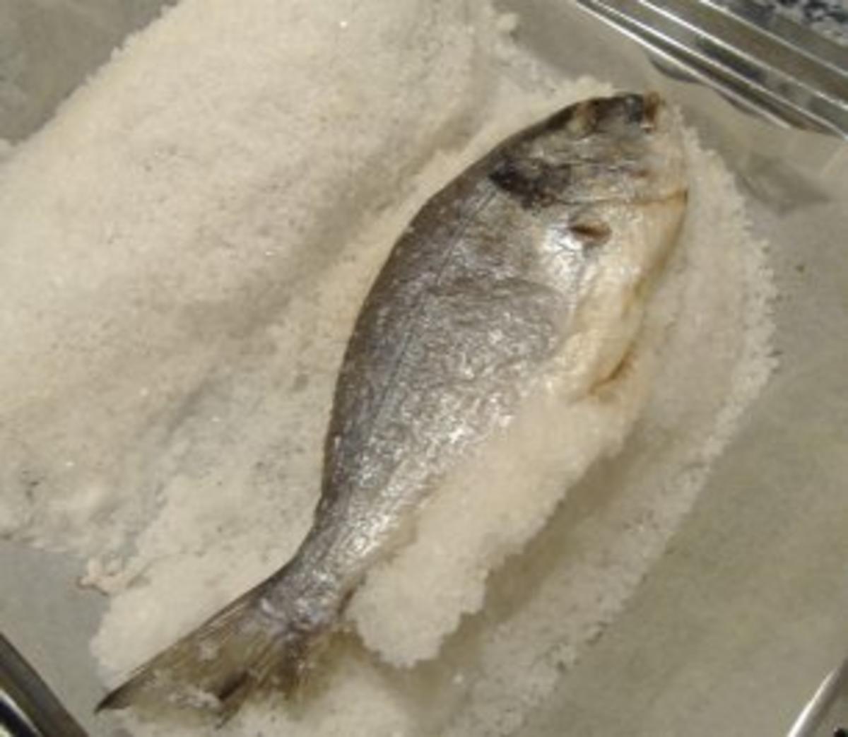 Fisch in der Salzkruste - Rezept - Bild Nr. 4