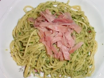 Kräuter Spaghetti - Rezept