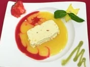 Ingwerparfait auf Mangomousse - Rezept