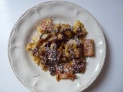 Apfel - Schmarren mit Nutella - Rezept