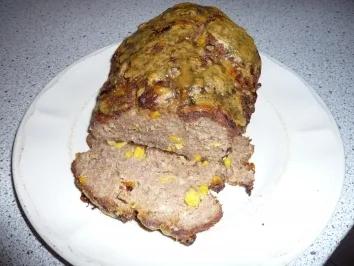 Hackbraten mit Mais - Rezept