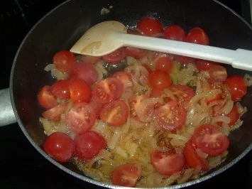 Überbackene Gemüsespätzle - Rezept - Bild Nr. 5