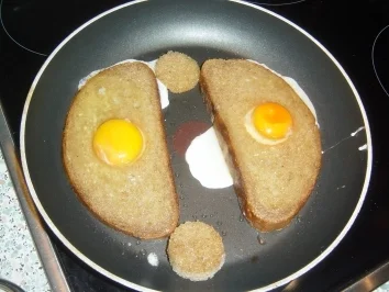 Rezept: Spiegelei mal anders Spiegelei mal anders - Rezept