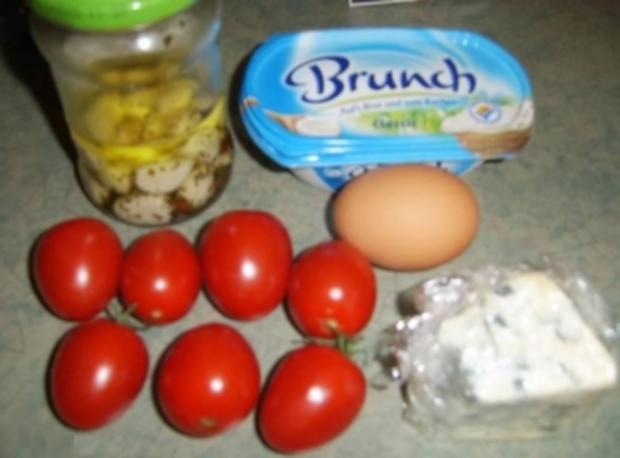 Tomate mit Knoblauch zum Abnehmen