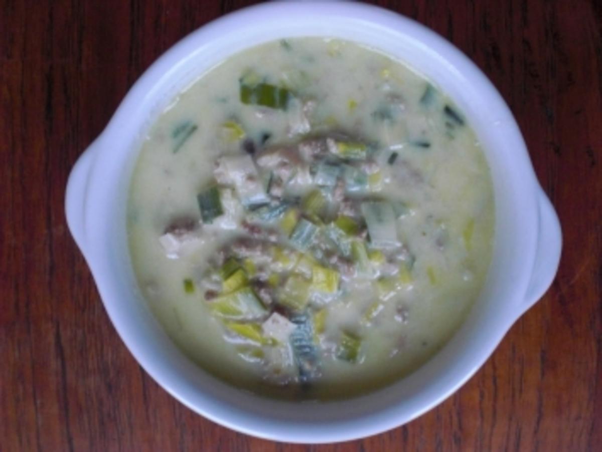 Porree Käse Suppe - Rezept