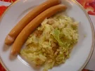 Wiener Würstchen mit Wirsinggemüse - Rezept