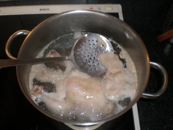 Alwins Hühnersuppe - Rezept