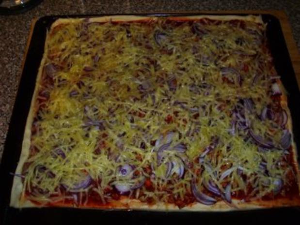 Pizzateig für ein Blech - Rezept mit Bild - kochbar.de