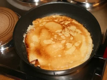 Pfannekuchen mit Blaubeeren - Rezept