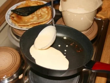 Pfannekuchen mit Blaubeeren - Rezept