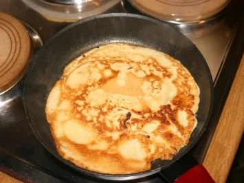 Pfannekuchen mit Blaubeeren - Rezept